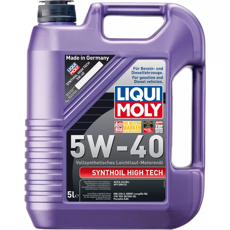 Liqui Moly Leichtlauf Motorenöl Synthoil High Tech 5W-40 5L 1307