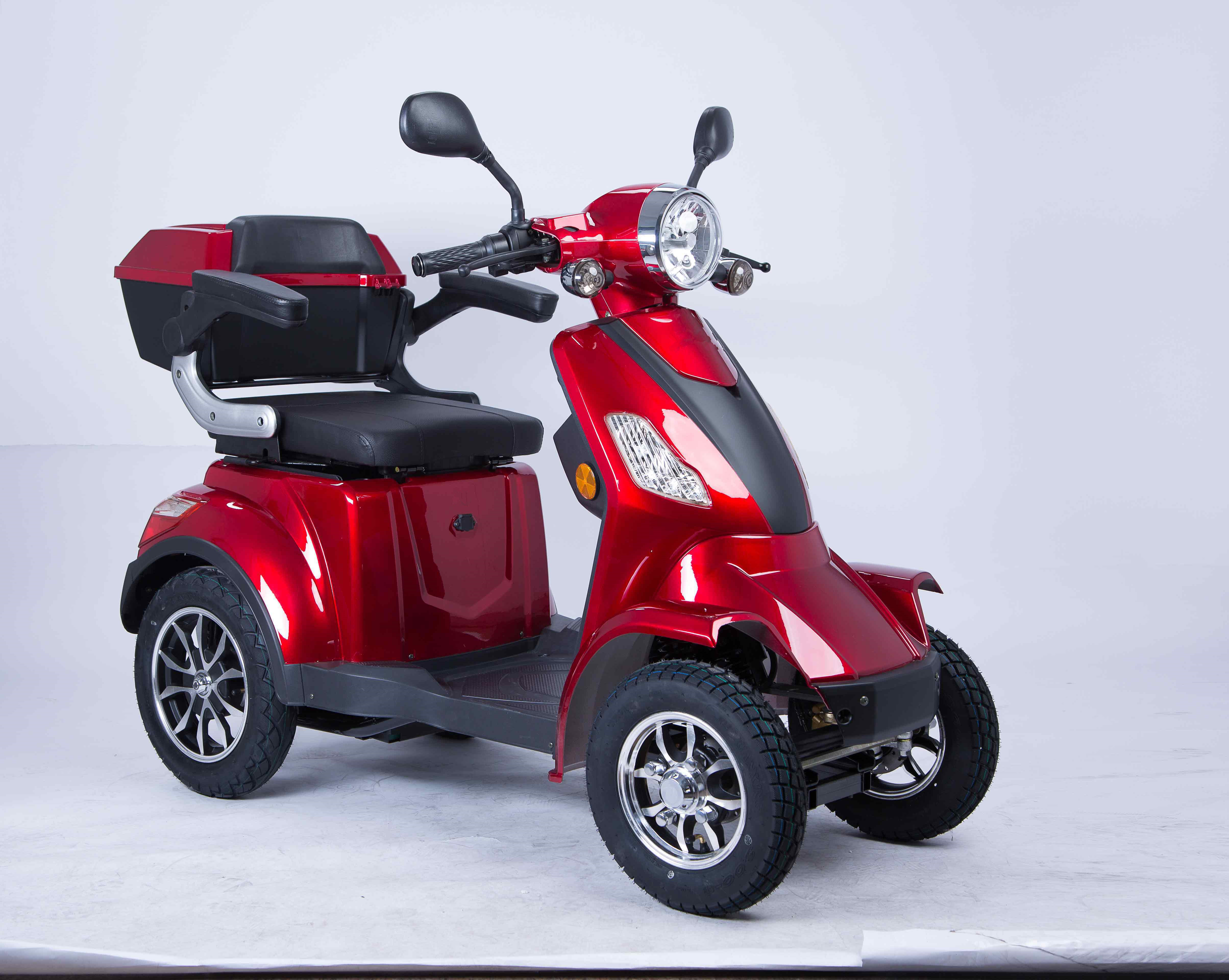 E Mobil Seniorenroller 25Km h Vitale 41-RS Lithium Akku rot