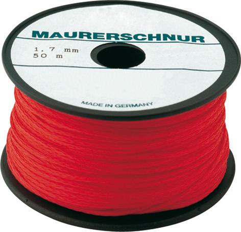 Maurerschnur PE 2,0mm 100m weiß Overmann