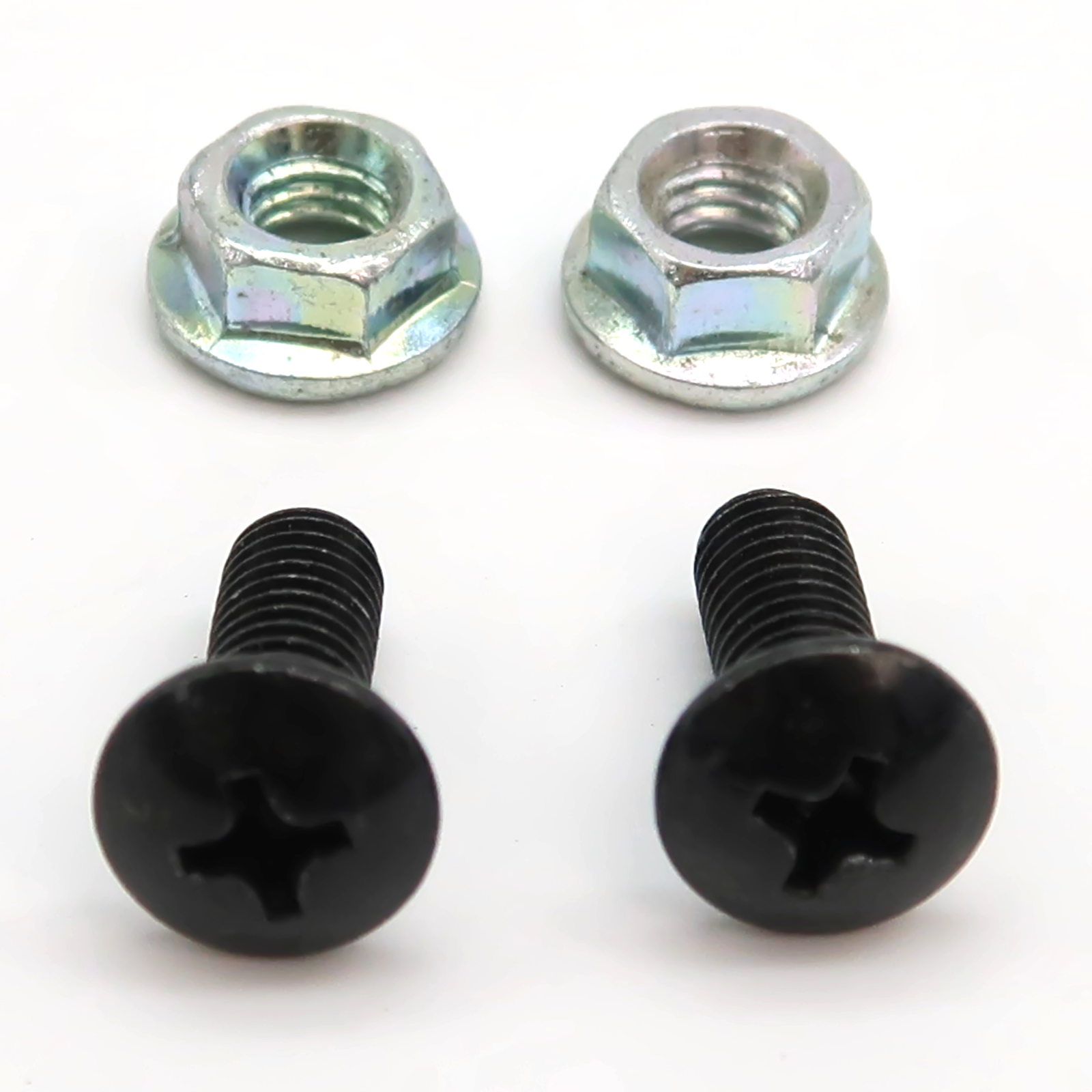 Rolektro Schrauben mit Muttern für Zusatzwiderstand, M5x12mm, 2 Stück