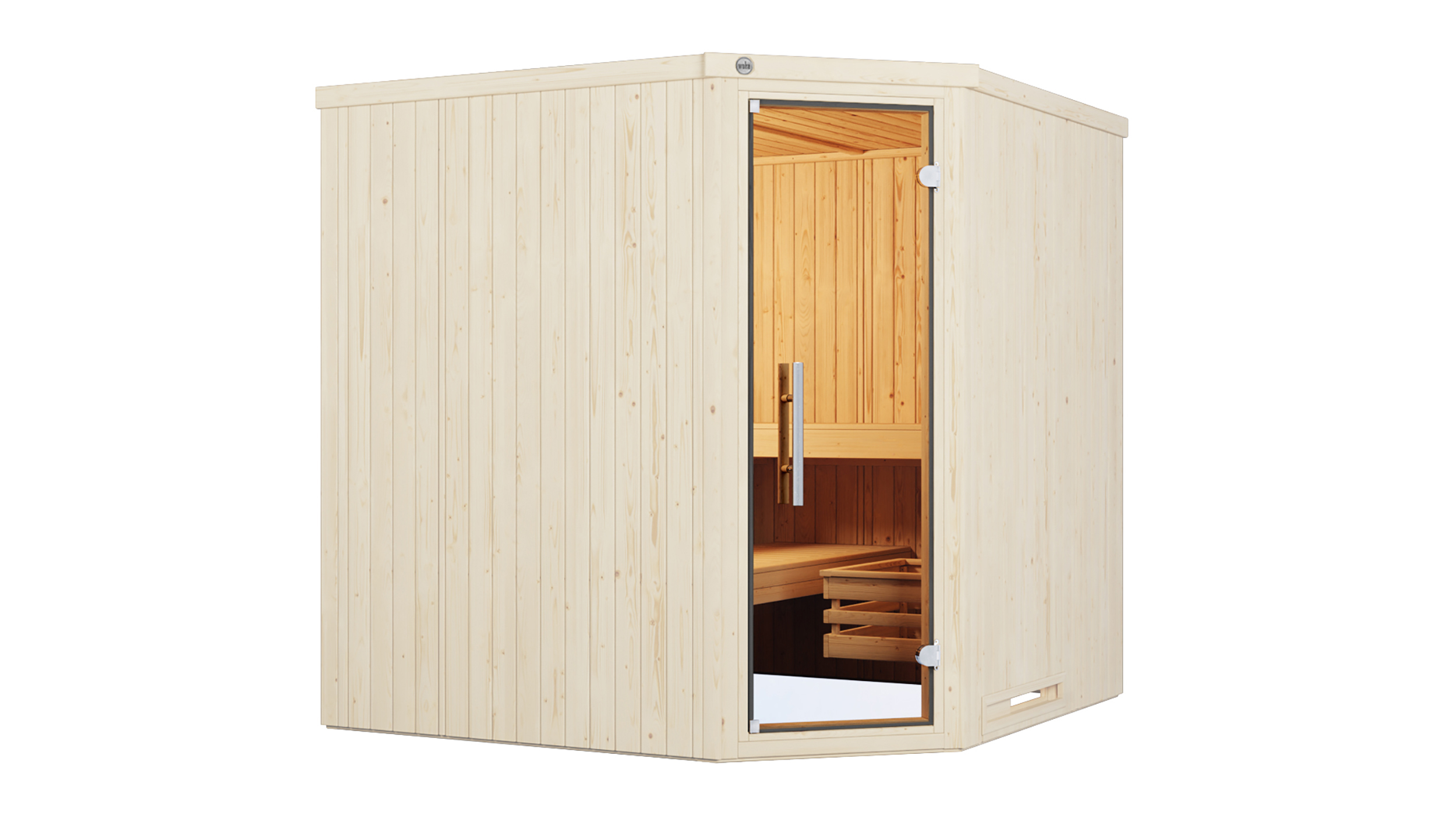Weka Sauna Varberg 3 GT Trend OS 7,5kW weiß Weka Sauna Varberg 3 GT Trend OS 7,5kW weiß