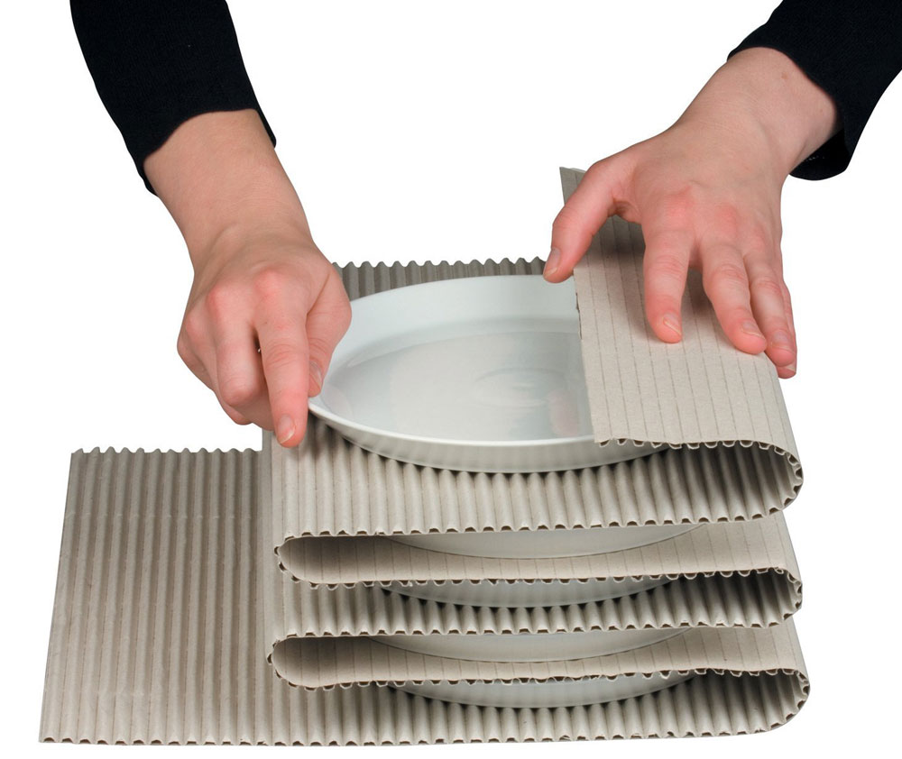 Rollenwellpappe Breite 100cm Länge 10m