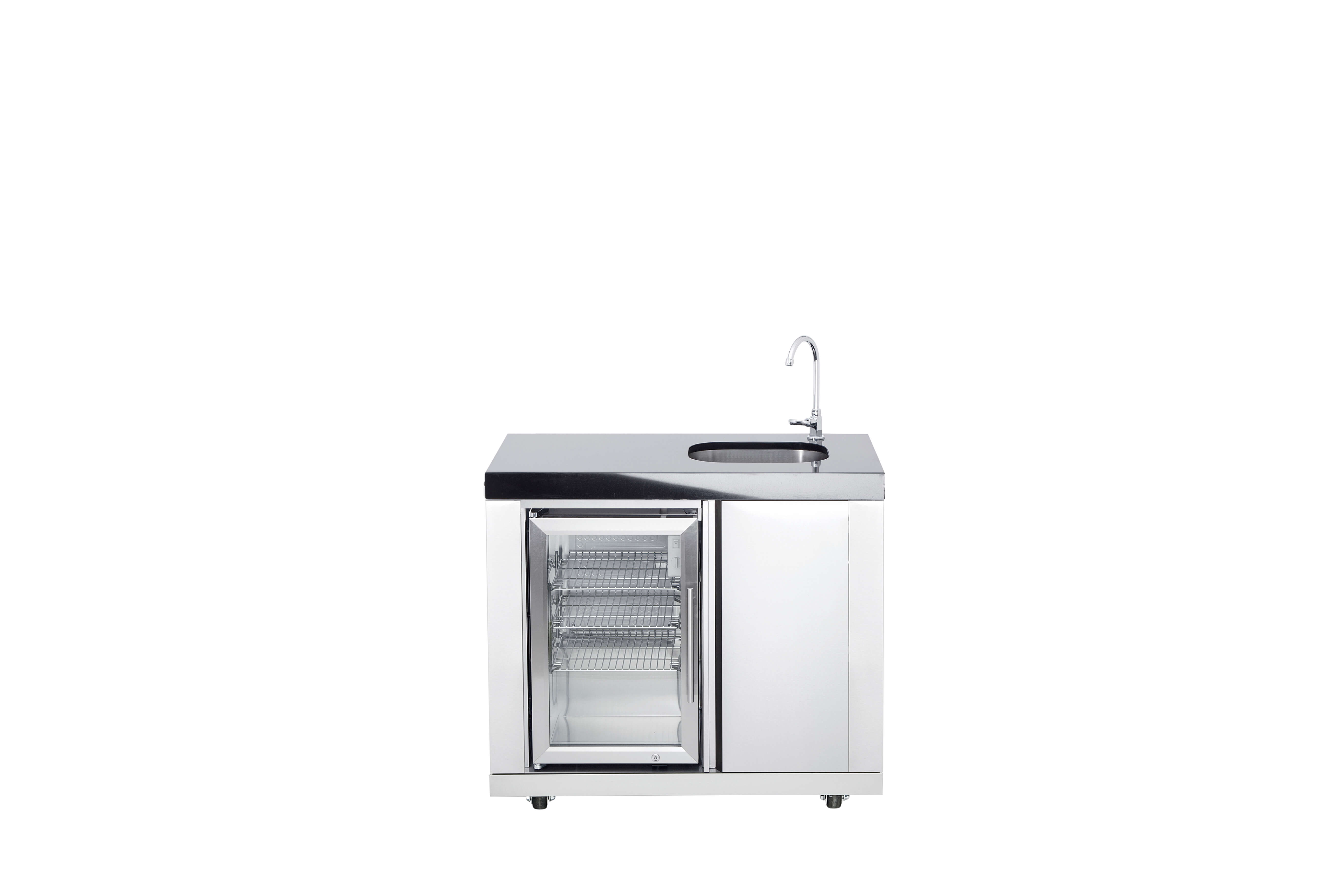 All'Grill® Modul 11 Waschbecken Kühlschrank Kombi Outdoorküche
