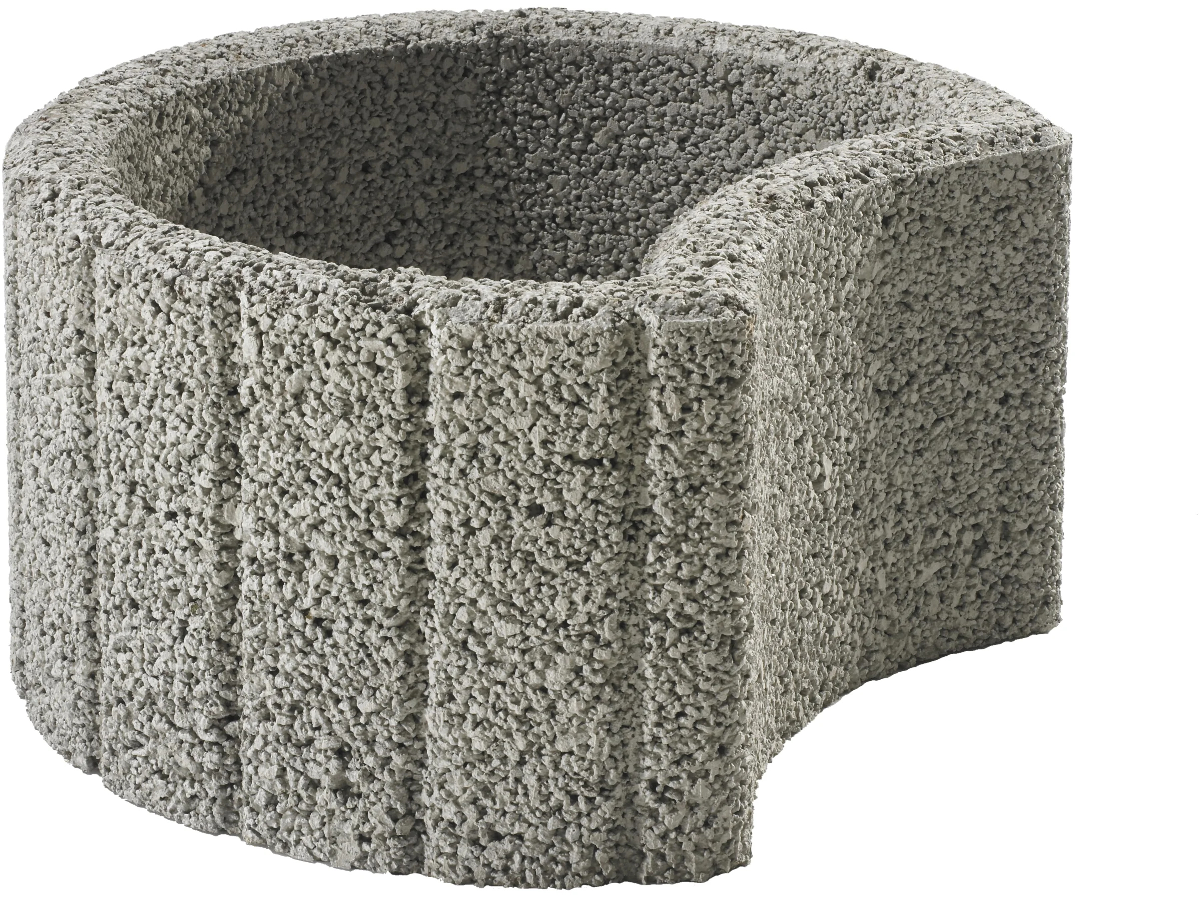 Pflanzring Groß Grau ca. 48 cm x 25 cm