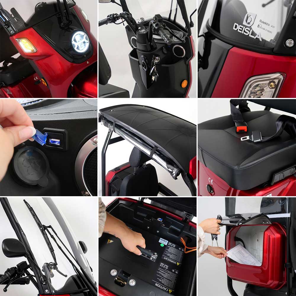 Deisla DS 3 Rolektro Seniorenmobil 25KMH Lithium