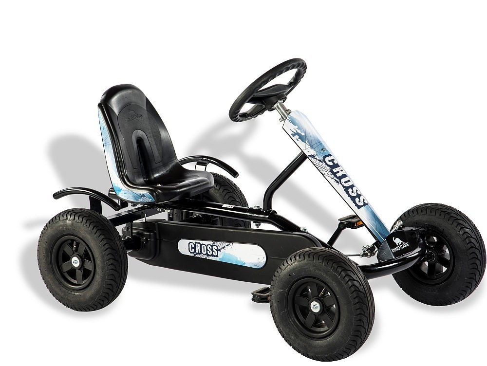 Gokart / Pedal-Gokart Kids Junior Cross BF1 schwarz DINO CARS