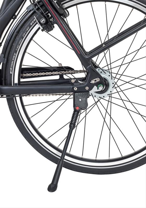 Hinterbauständer Hebie lite FIX 40 0662E1 Alu schwarz verstellb. 26-28