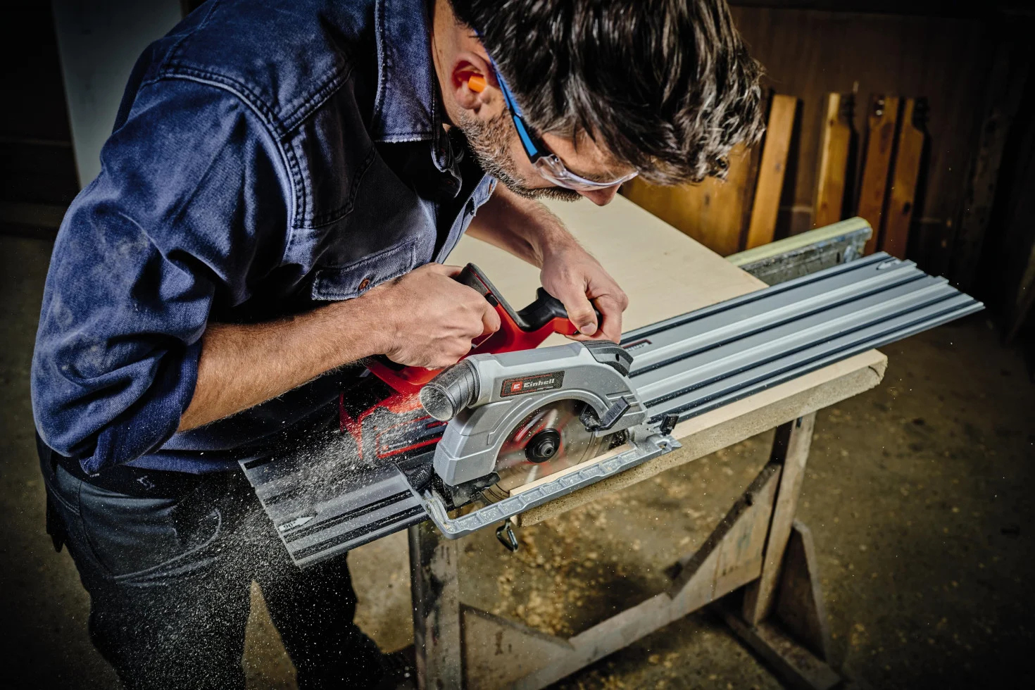 Einhell Akku-Handkreissäge TP-CS 18/190 Li BL Solo 18 V