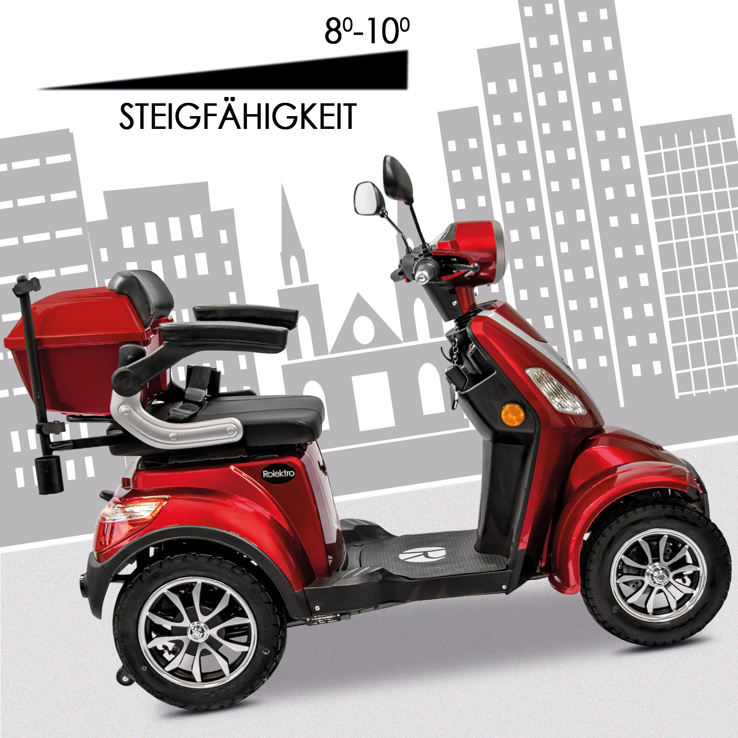 Rolektro Seniorenmobil E-Quad 15 V.3 LI