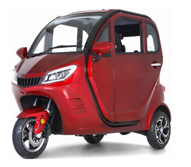 Kabinenroller edi Move ME 109 3.0 Trike rot - grau