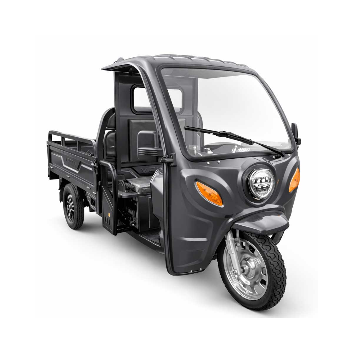 Cargo Muli VT5-MAX 400 mit Kabine Elektrotransporter silber
