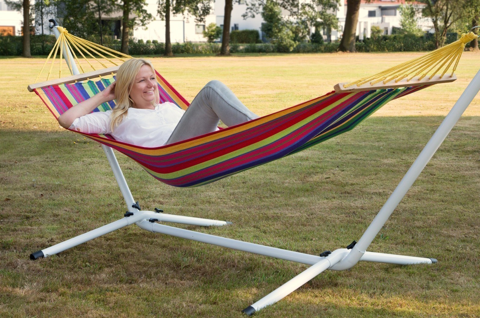 Hängematte mit Gestell Conacord Bahia 300x120x95cm