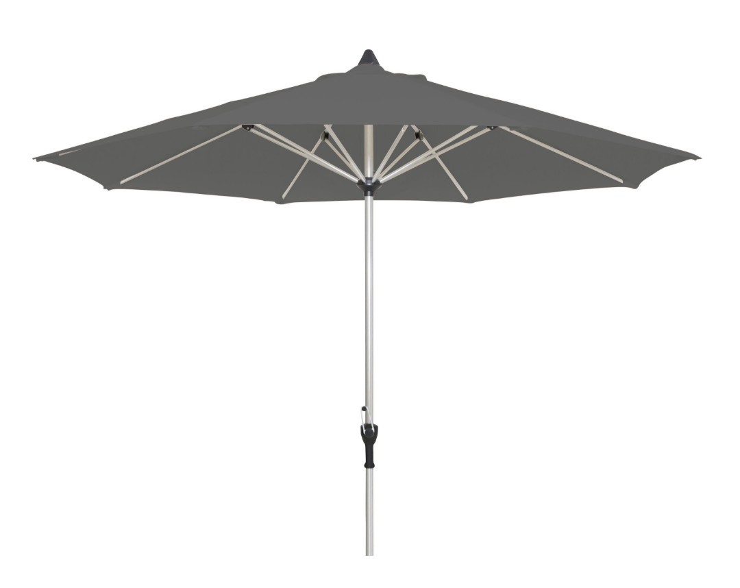 Sonnenschirm / Marktschirm acamp acapole Ø300cm platin / anthrazit