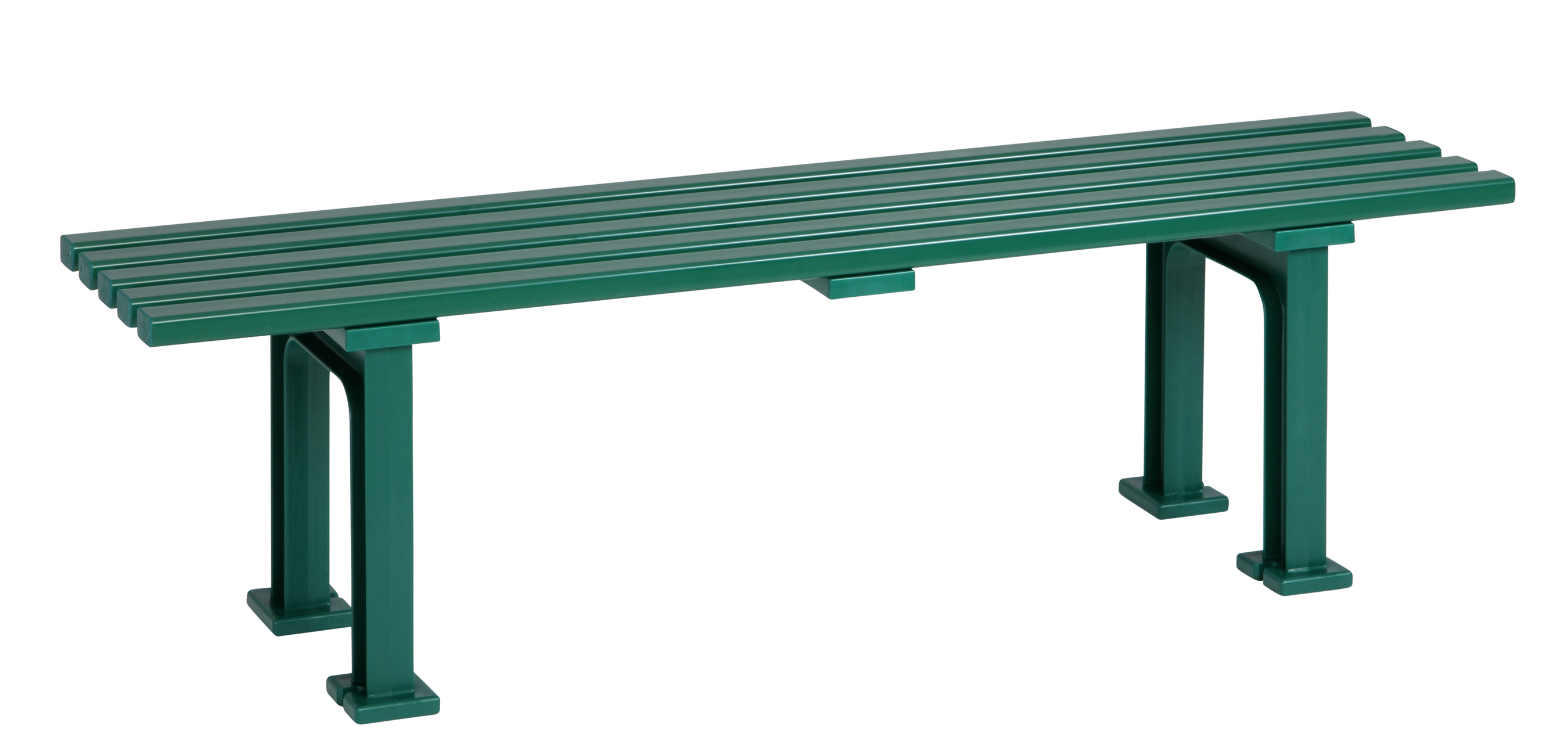Blome Gartenbank / 3-Sitzer Bank Mono I Kunststoff grün 150cm