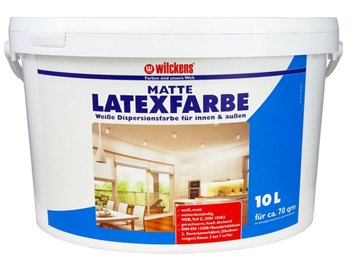 Wilckens® Latexfarbe weiß matt 10L