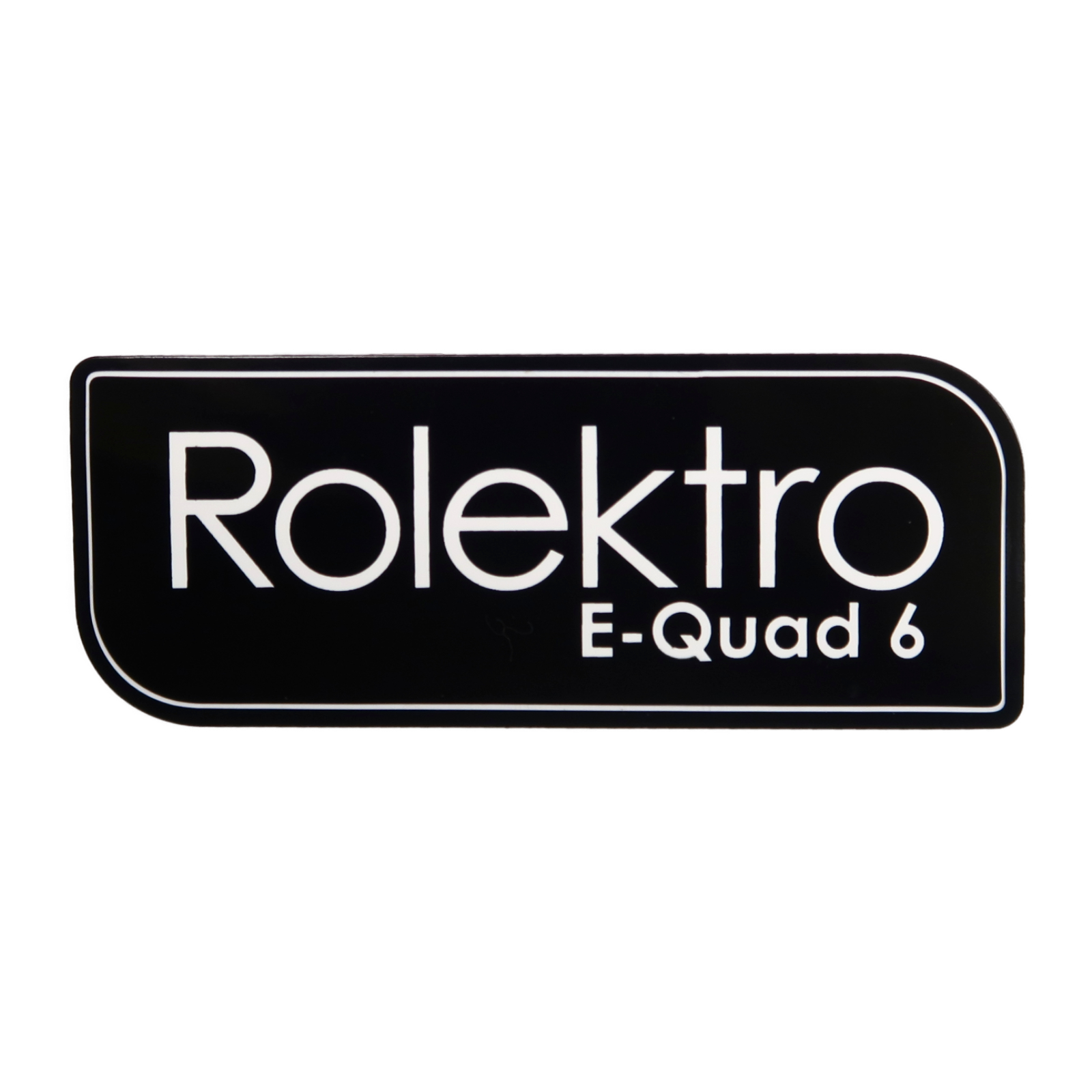 Rolektro Aufkleber "Rolektro E-Quad 6 für Quad6V2/Pro