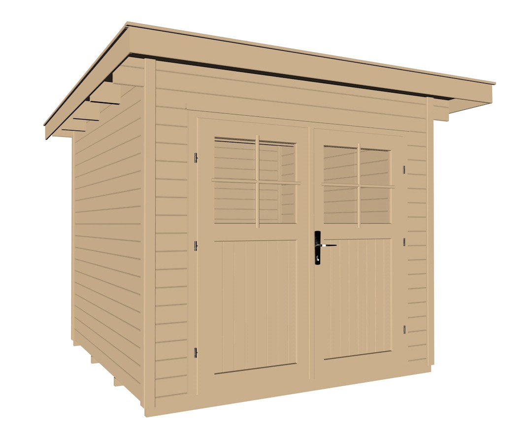 weka Gartenhaus 179 Gr.2, natur, 28 mm, DT