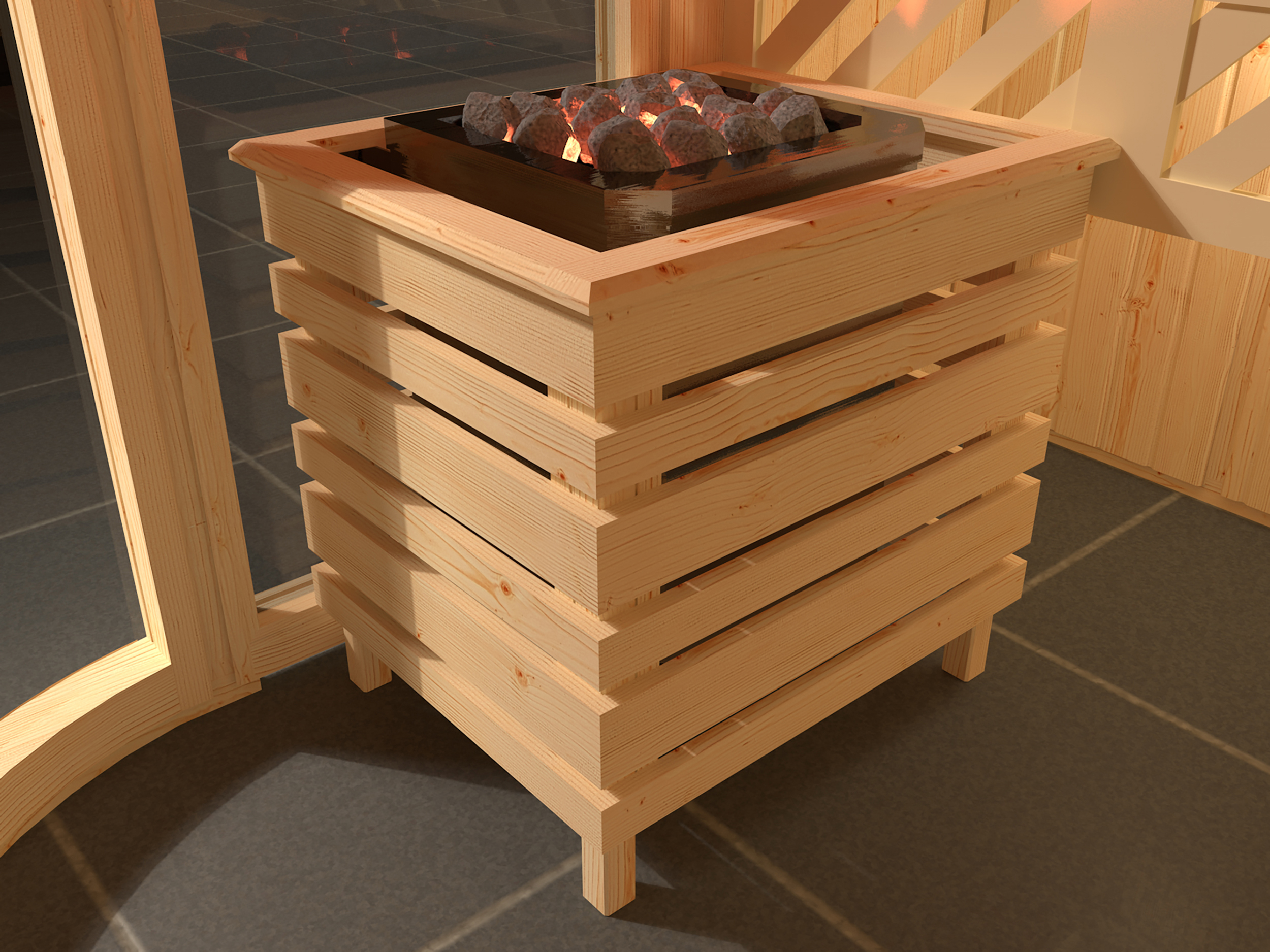 Weka Design Sauna SARA 1 OS