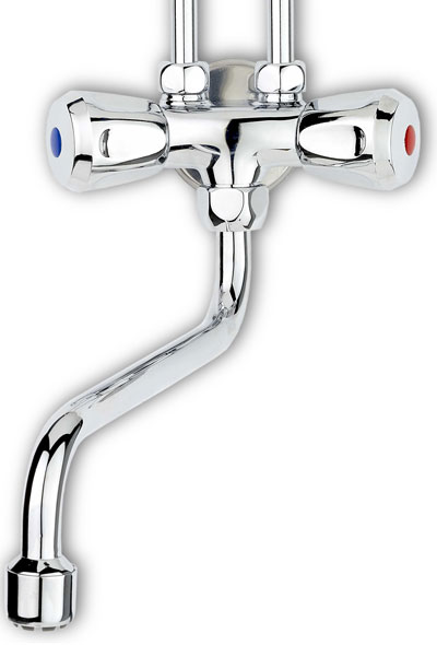 Wasser Boiler mit Armatur / Obertisch Thermoflow OT5+QMIX 10 5 L