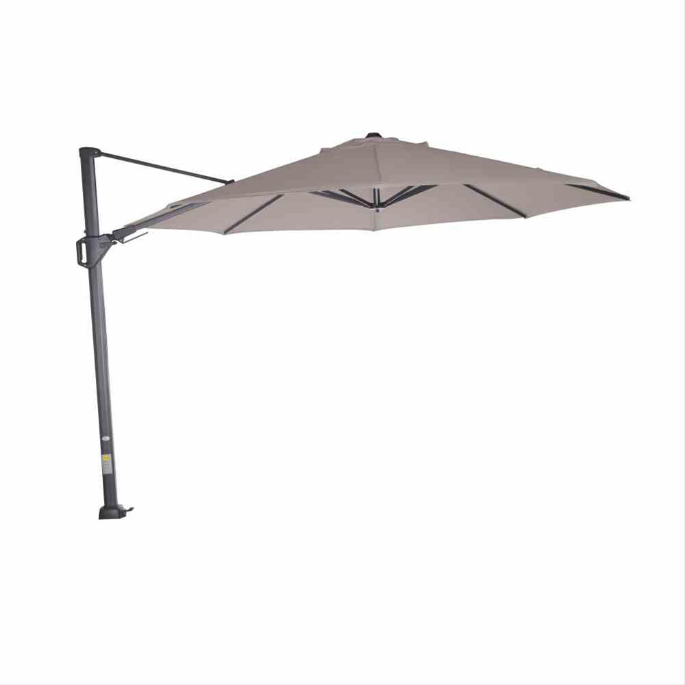 Ampelschirm / Sonnenschirm Siena Garden Sunset N+ Ø350cm taupe