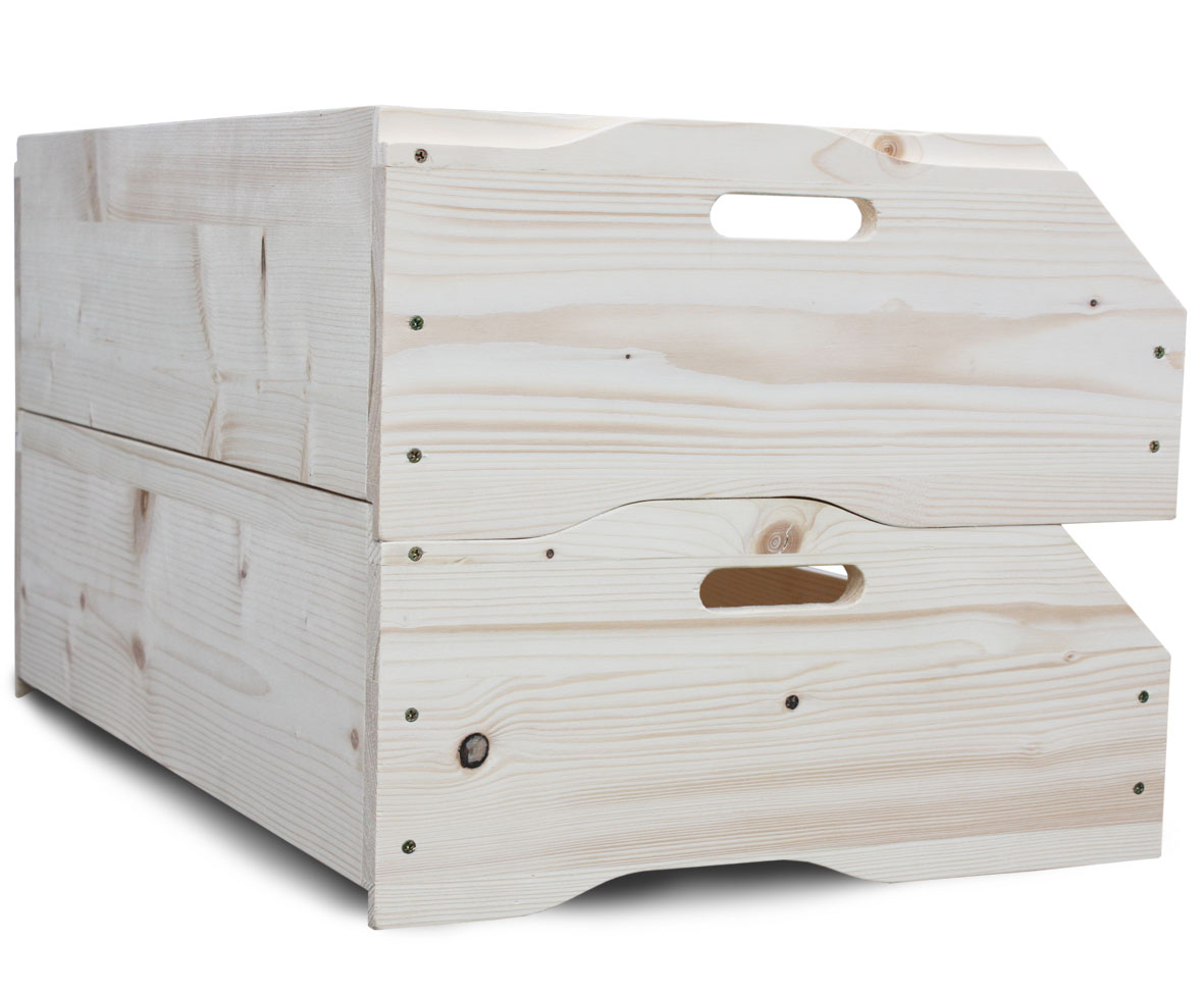 Obstkiste / Gemüsekiste / Stapelkiste Habau Maxi 59x38x18cm