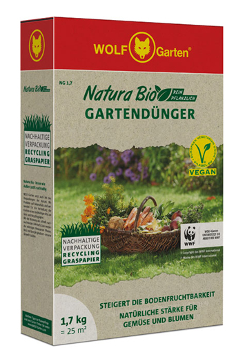 Wolf Garten Natura Bio Gartendünger NG 1,7