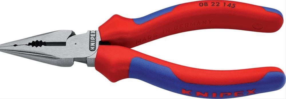 Spitzkombizange pol. 145mm m.M.K.Griff Knipex