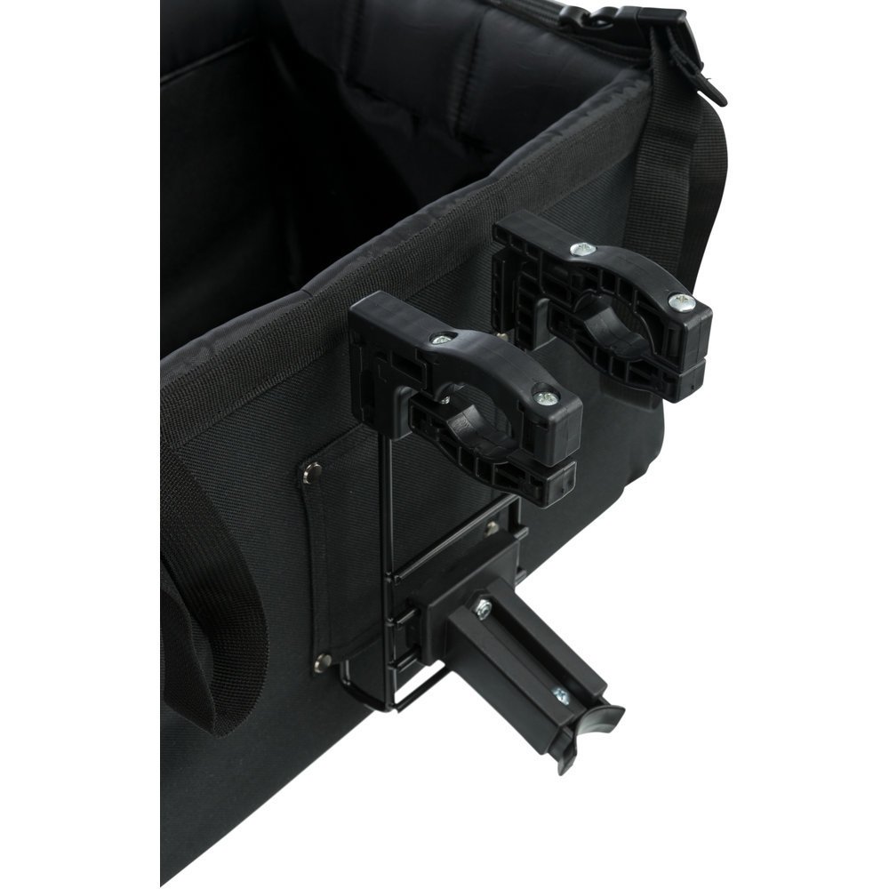 FRONT-BOX für Fahrrad 41 × 26 × 26 cm schwarz/grau