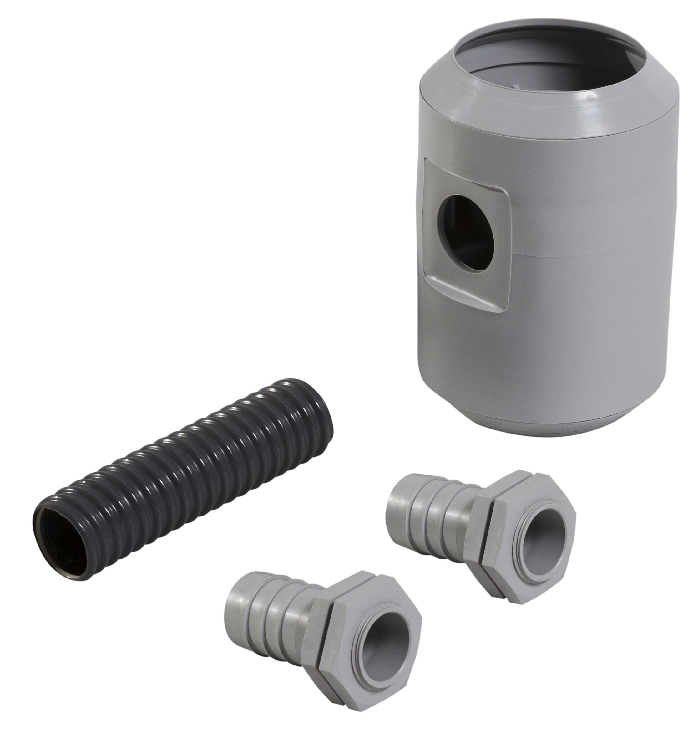 Regenspeicher Füllautomat GreenLife für Ø 100 / 90 / 80 mm grau