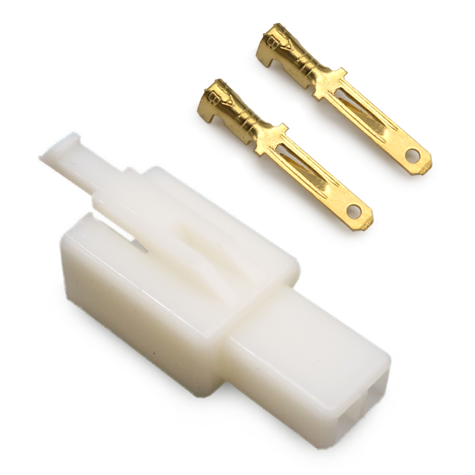 Rolektro Gehäuse Stecker, 2-polig, ohne Flachstecker für BT250