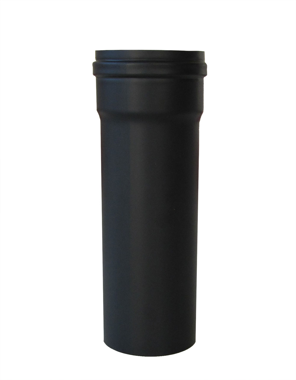 Ofenrohr für Pelletofen Senotherm 0,8mm schwarz Ø100mm Länge 250mm