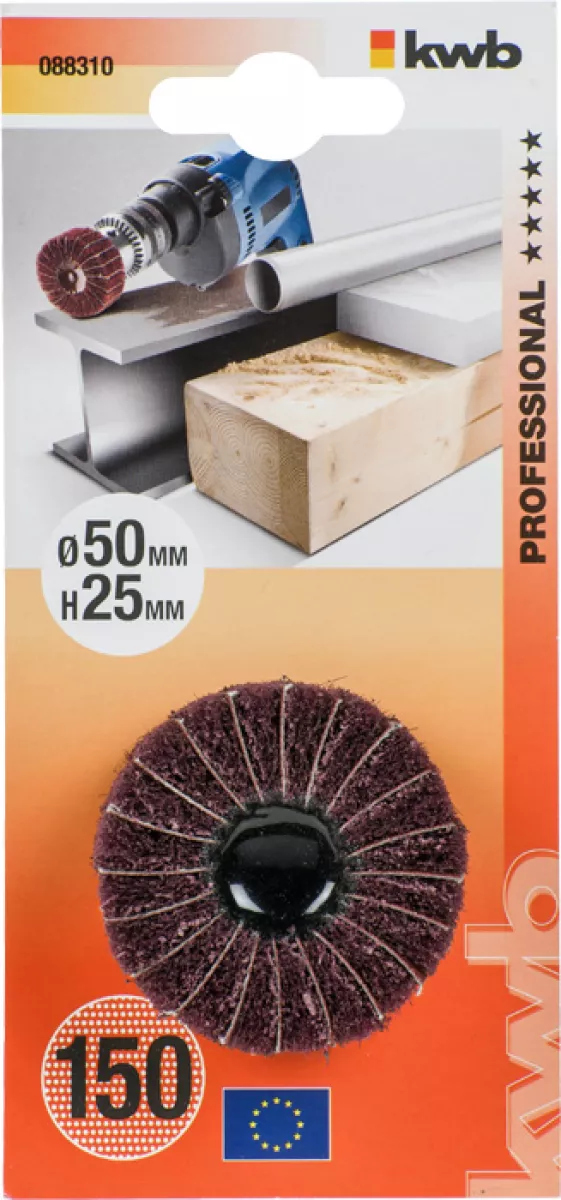 KWB Vliesmop-Stift Ø 50 x 25 mm Körnung 150