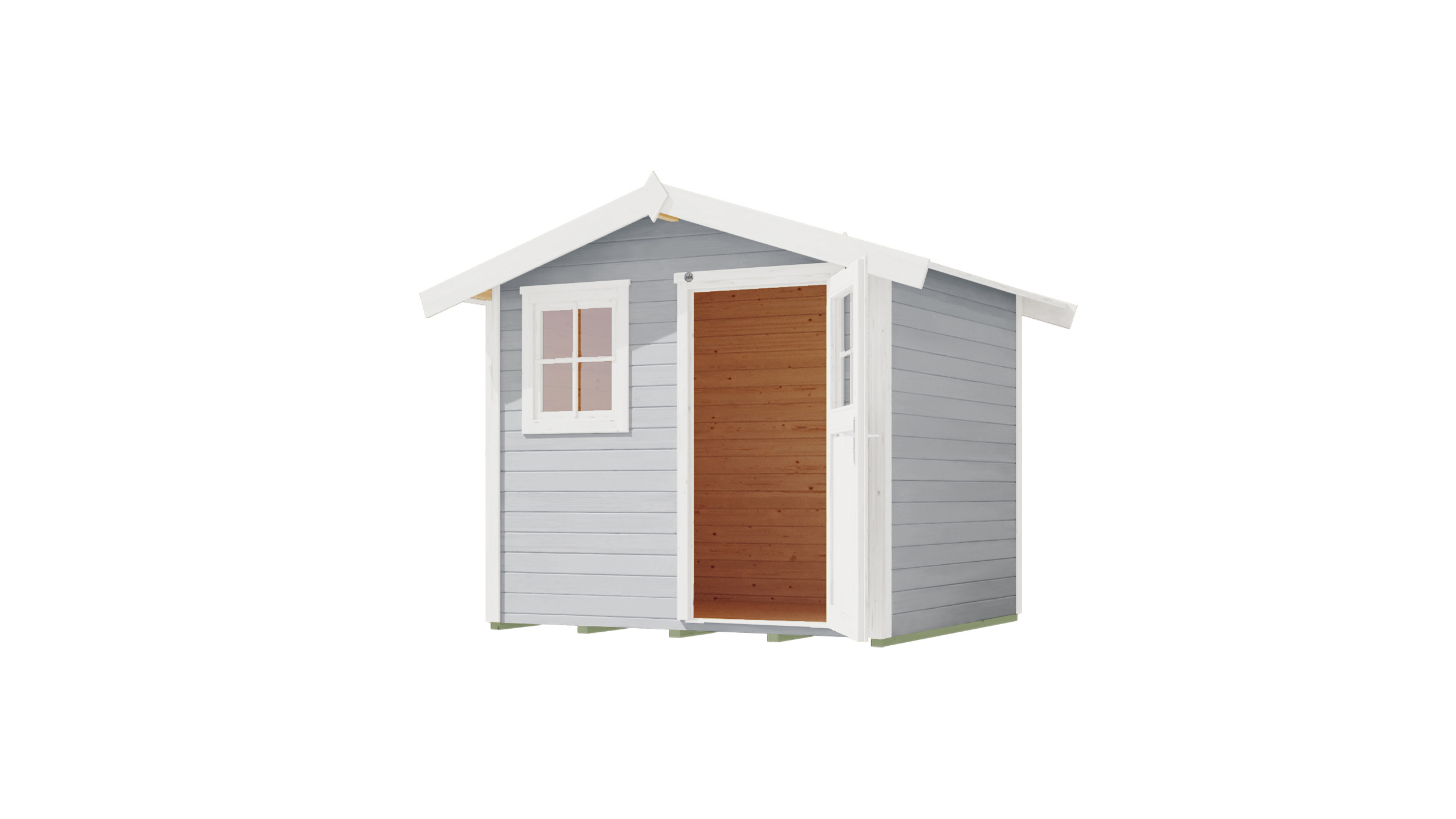 weka Gartenhaus 123 Gr.1, grau