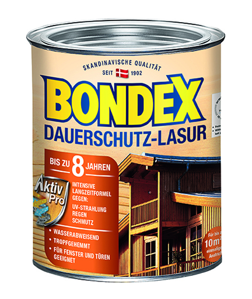 BONDEX DAUERSCHUTZ LASUR rio palisander 750ml