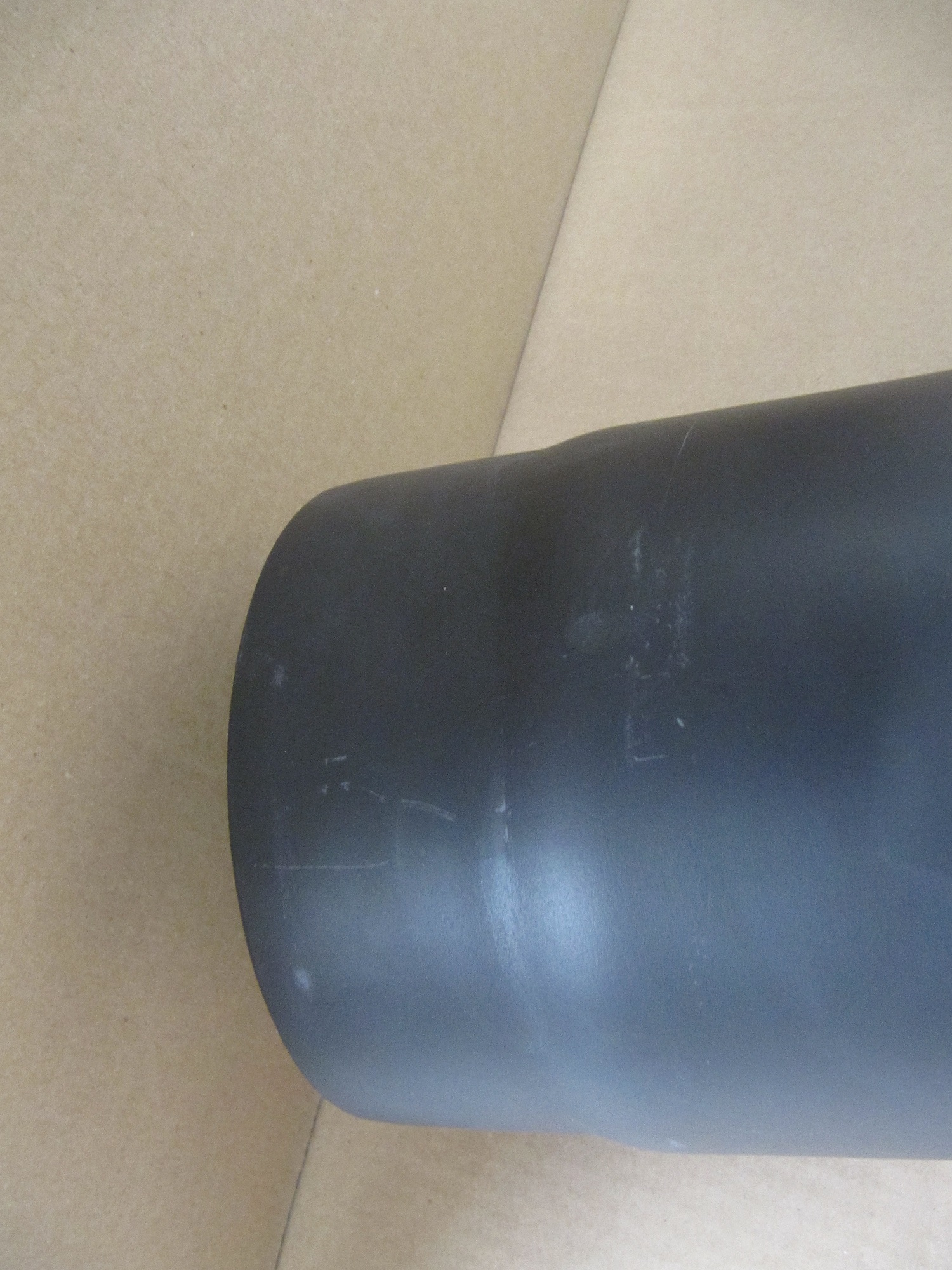 B- Ware  Winkelrohr  Fullform Ø150mm Senotherm schwarz