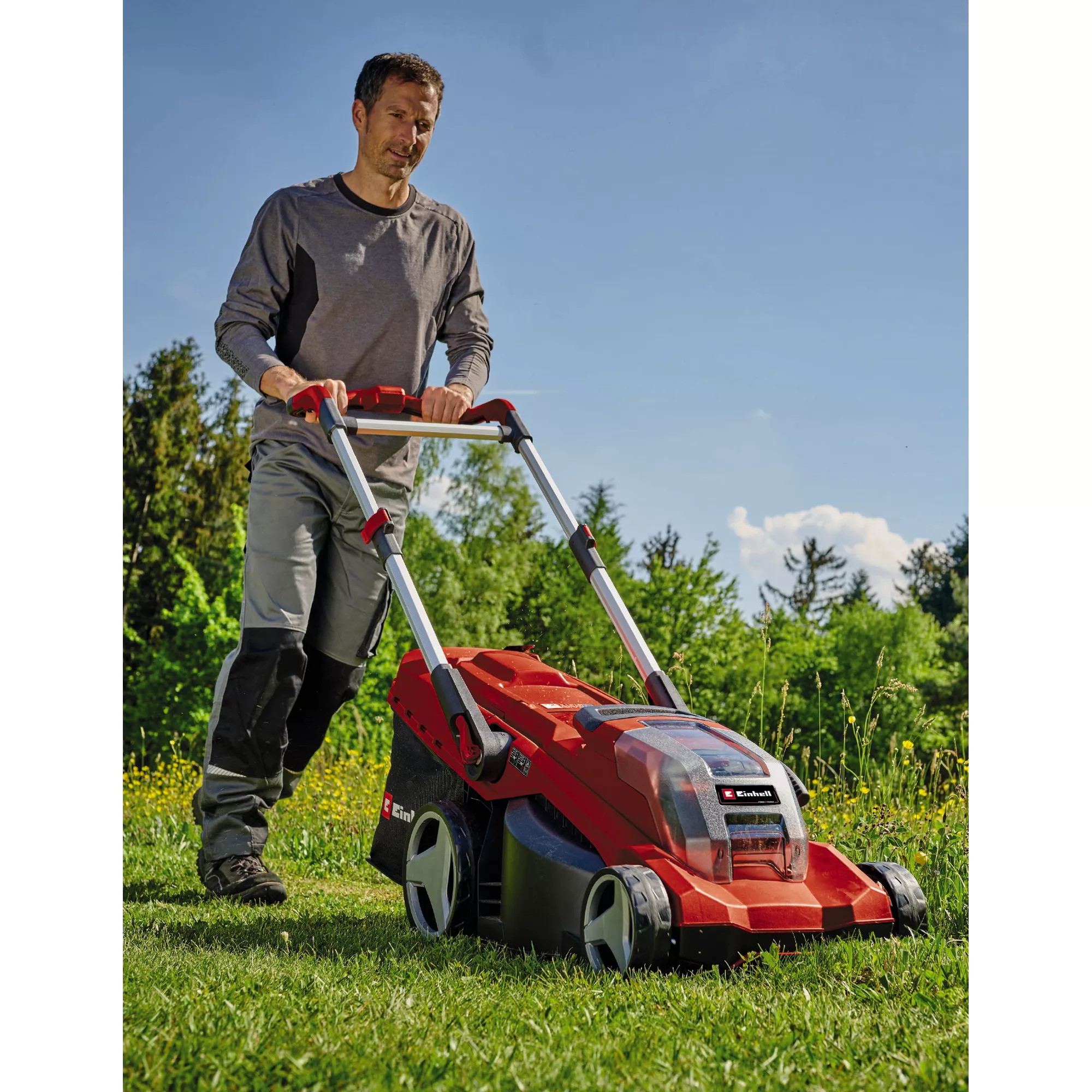 Einhell Akku-Rasenmäher GP-CM 36/450 Professionalmit Akku