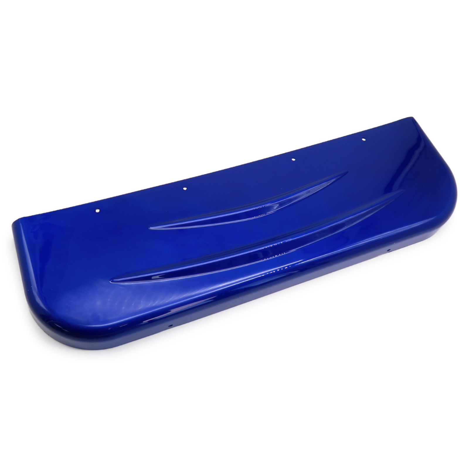 Rolektro Verkleidung, hinterm Sitz, blau lackiert für Trike25/YD