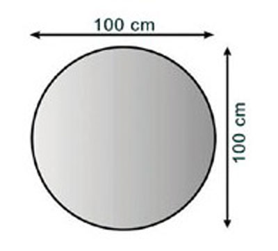 Funkenschutzplatte Metall Lienbacher anthrazit rund Ø 100cm