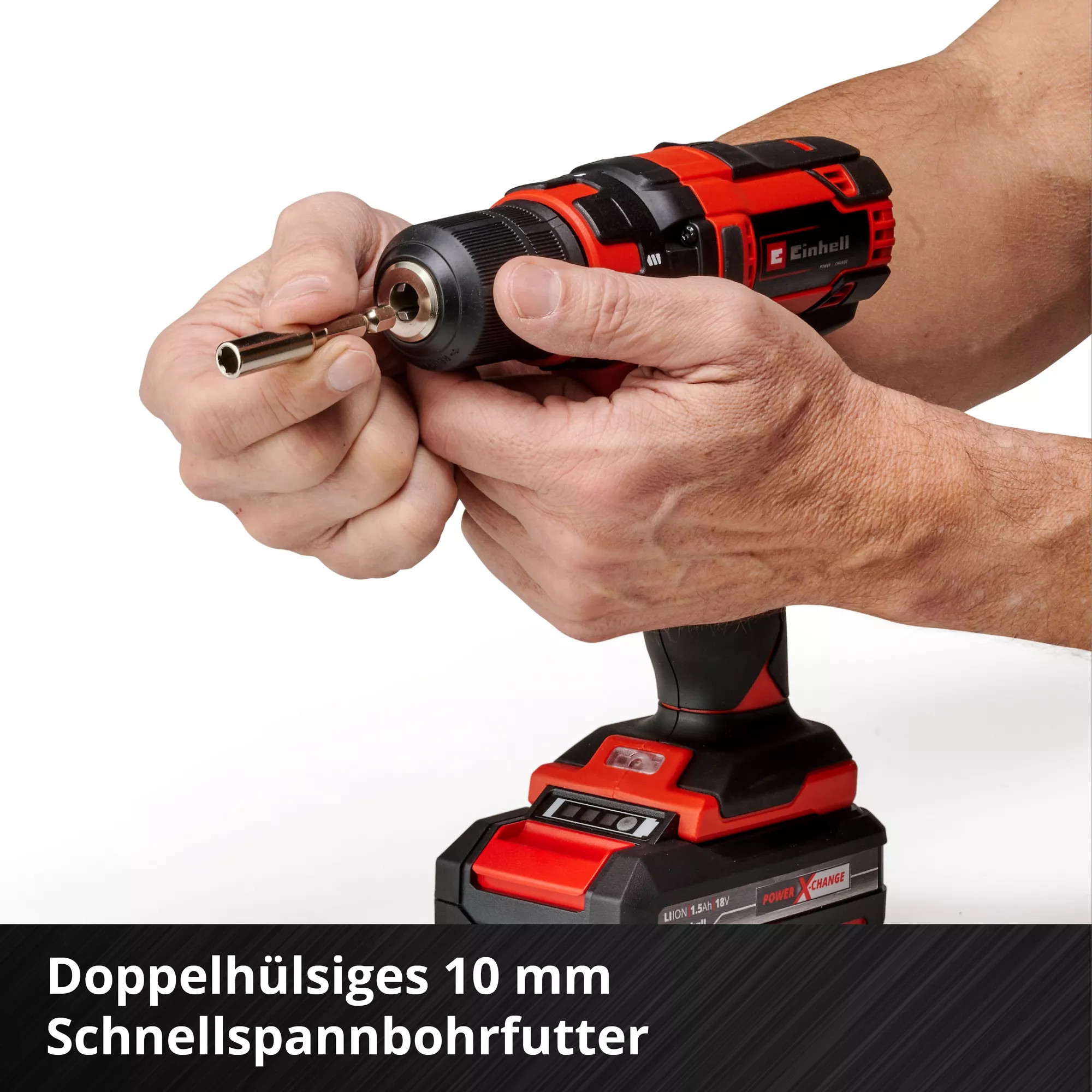Einhell Akku-Bohrschrauber TC-CD 18/ 35 Li mit Akku