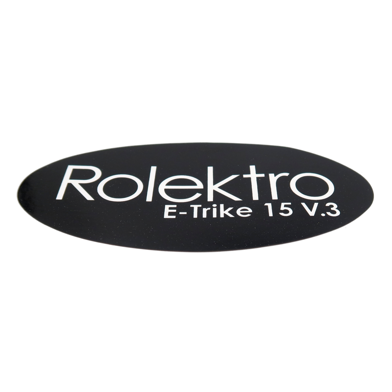 Rolektro Aufkleber Frontschürze "Rolektro E-Trike 15 V.3 für Trike