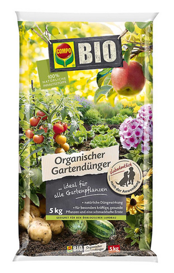 COMPO Bio Organischer Gartendünger 5kg