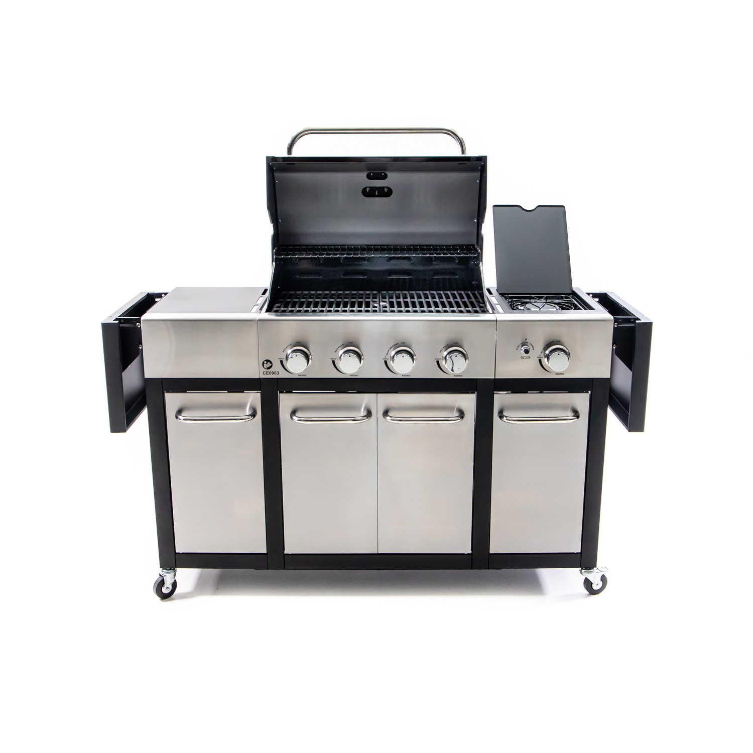 Gasgrill Grillküche Rhön 4 Brenner und Seitenbrenner Gasgrill Grillküche Rhön 4 Brenner und Seitenbrenner