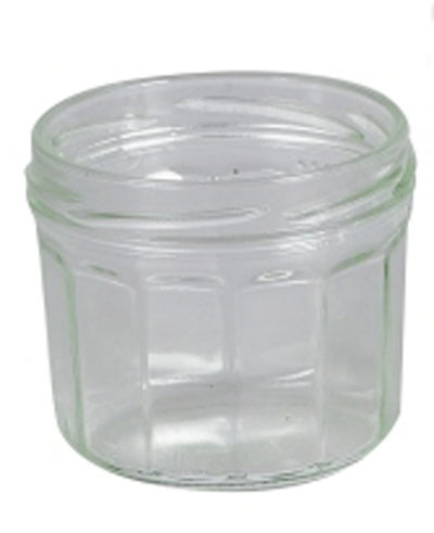 Einmachglas / Facettenglas / Sturzglas ohne Deckel 240 ml
