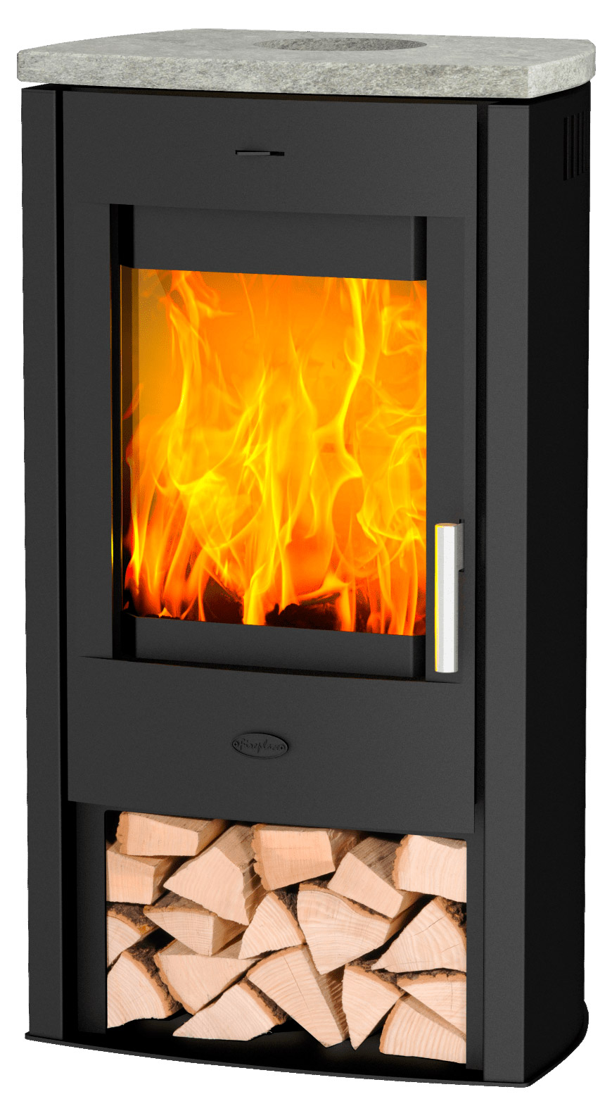 Fireplace Kaminofen Tuvalu Speckstein Top K5732 6kW