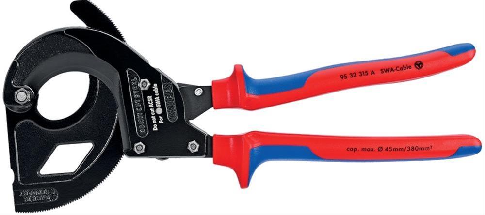 Kabelschn. f.SWA-Kabel 315mm 2K-Hülle Knipex