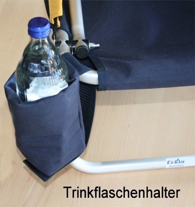 Eckla Trinkflaschenhalterung für Beach Rolly blau