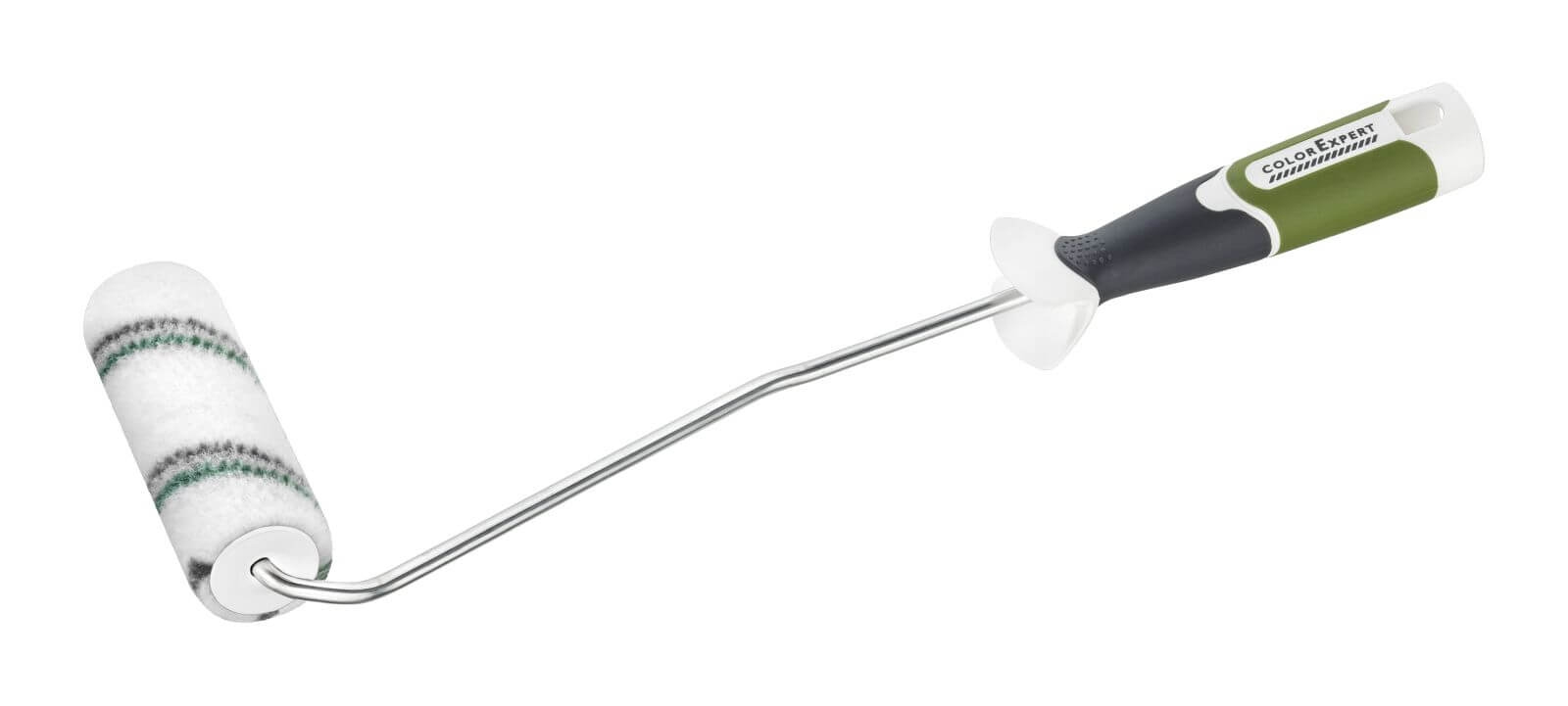Farbwalze Lasurroller Nylon glatt grün-grau 10cm Länge 39cm