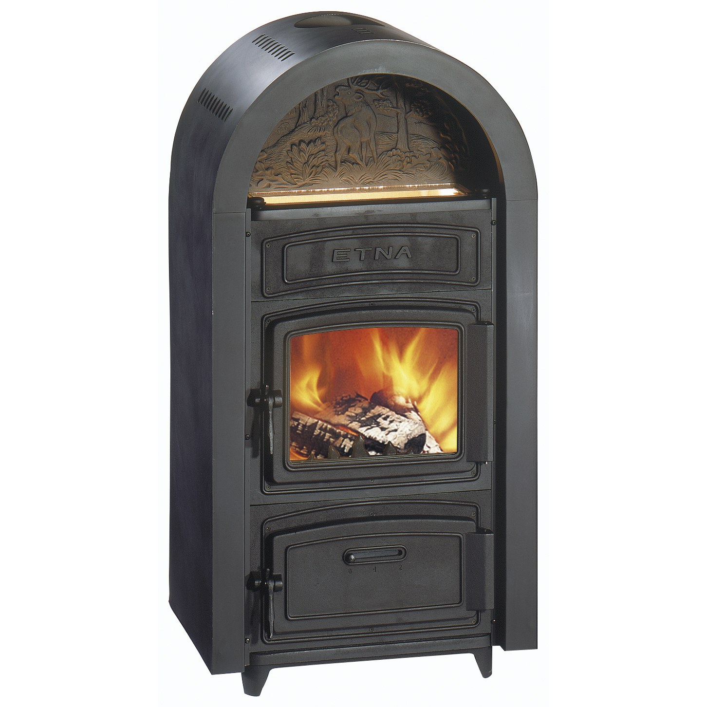 Wamsler Hüttenofen Etna schwarz 9 kW