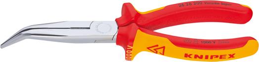 Storchschnabelz. VDE geb.200mm m.M.K.Griff Knipex