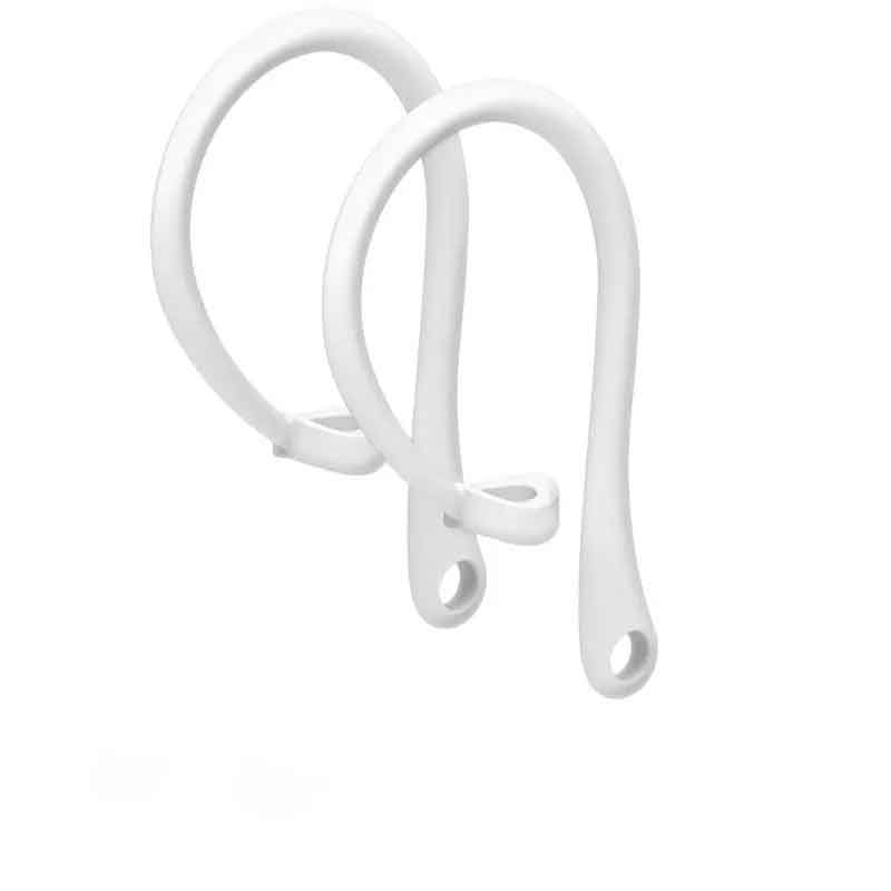 AirPods Halterung Airpod Zubehör Ohrbügel weiss Bügelform 2 Stück